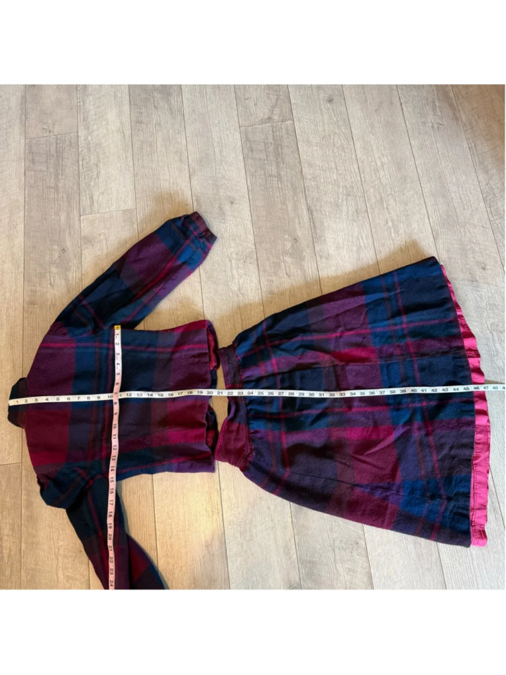 Vintage JH Collectibles 100% Wool Plaid Skirt Suit 2 Piece Jacket Burgundy